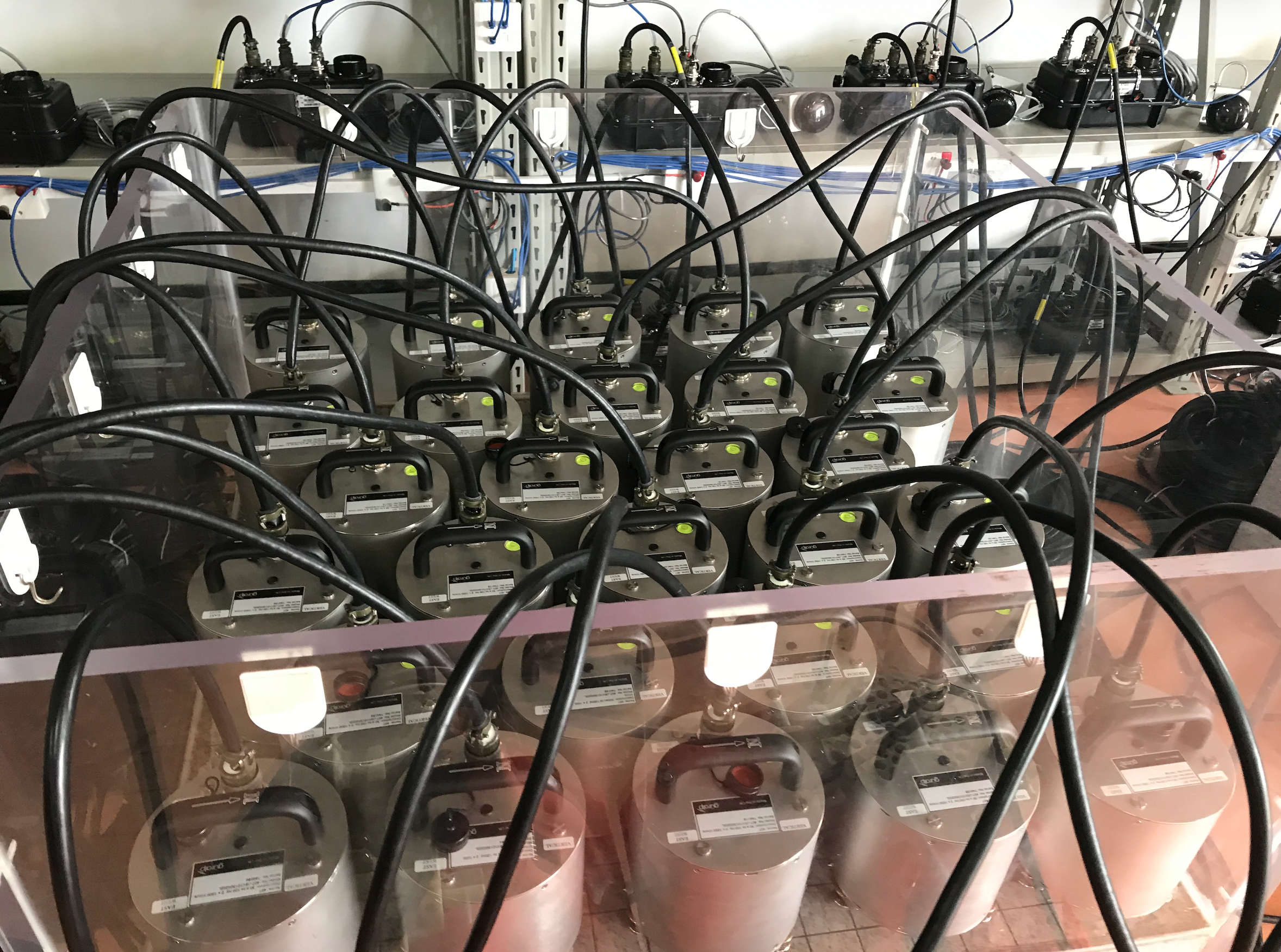 Broadband seismometer setup during the Beijing experiment